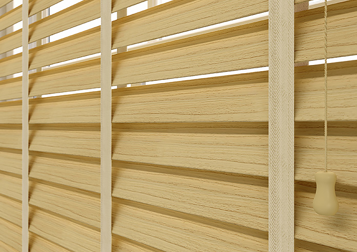 Ecowood Deluxe, Golden Oak Fine Grain - Twist&Fit Venetian Blind - Image 4
